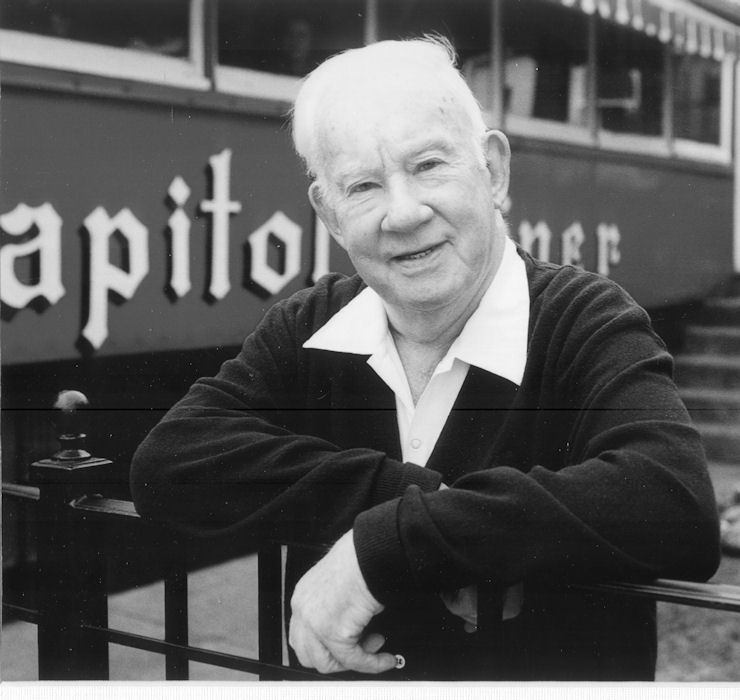 Picture of Buddy Fennell by the Capitol Diner
