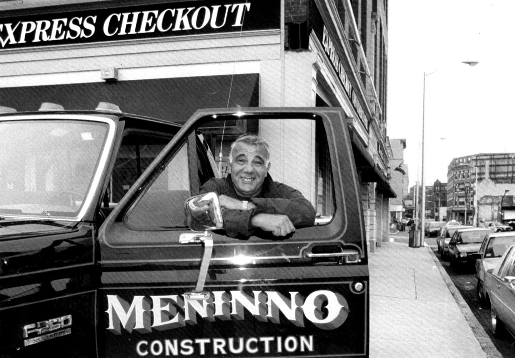 Nick Meninno of Meninno Construction was featured in the department of Community Development's 1990 calendar